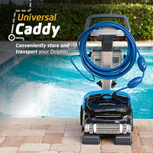Dolphin Nautilus CC Plus Wi-Fi Automatic Robotic Pool Vacuum Cleaner, Includes Caddy and Classic Cover for Storage and Protection, Ideal for In-Ground Pools up to 50 FT