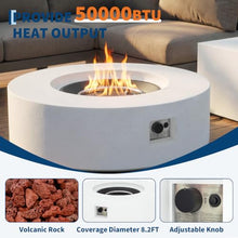 Garvee 48 Inch Outdoor Fire Pit Fire Table