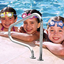 Pool Safety Handrails 1 PCS Pool Hand Rail Pool Railing 304 Stainless Steel Swimming Pool Stair Rail for Inground Pool Entry