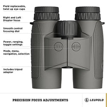 Leupold BX-4 Range HD TBR/W 10x42mm Range-Finding Binocular Shadow Gray