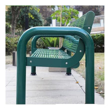 mifortune-e Garden Bench, Outdoor Park Bench for Tennis Court, Stadium, Basketball Game Seating,for Patio