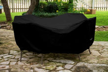 KoverRoos Weathermax 71162 54-Inch Round Table High Back Dining Set Cover, 88-Inch Diameter by 36-Inch Height, Black