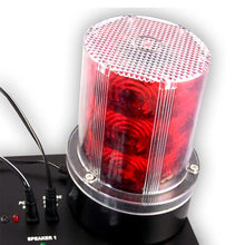 Bird-X Super Quadblaster QB-4+S, Ultrasonic Bird Preventer with Optional Strobe Light and 4 Built-in Speakers, Ideal for Indoors and Semi-Enclosed Areas, Covers 6,500 sq. ft.