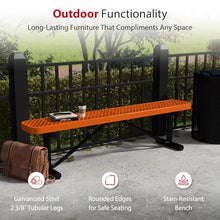 Leisure Craft 6 ft Backless Outdoor Bench, Heavy Duty, Made in USA