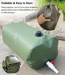 TBLOTYD Foldable Portable Soft Water Bag Cistern Water Tank 20 600 1000 2600 Gallon Water Storage Bladder System Bag, Outdoor Garden Farm Winter Emergency Water Pouches Coll