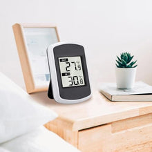 ASWRTYJO ABS Indoor Outdoor Thermometer Electronic Household Digital Display
