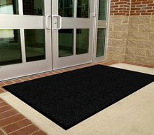 Legendary Doormats Super Berber Matting with Rubber Edging Solid Crimson 4' x 10''