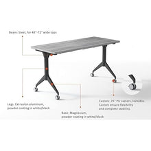 Lorell LLR60738 Training Table Base Black