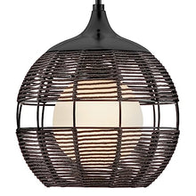 Hinkley Maddox Outdoor Large Bohemian Orb Pendant Light Black