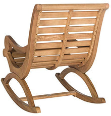 Safavieh Outdoor Collection Sonora Rocking Chair, Teak Brown