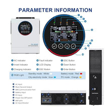 SFBBHF Solar Charge Controller 12KW 6.5KW 5KW 24V 48V with 120A 160A MPPT Charge Controller 220V 230V 240V with WF(5KW,with WF_220V-240V)