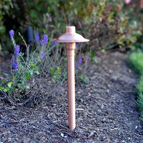 P.M. LIGHTING CS8100-LED Professional Series 8-Light Landscape Lighting System Copper