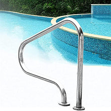 Swimming Pool Handrail Stainless Safety Grab Bar Handle for Elderly and Kids in and Out of The Pool 115Kg/250Lb Load Capacity 1.2Mm (1.0Mm) (1.5mm)