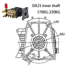 PIGENE Adjustable Small Submersible Pump High Pressure Cleaner Pump Head Assembly 380V/220V Household high Power Copper (Color : 1)