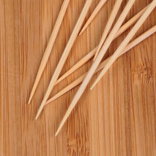 BambooMN Holiday Bamboo Evergreen Tree Cocktail Appetizer Sandwich Skewer Picks - 3.9" (10cm) - Red & Green - 10,000 Pieces