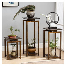 JIQHOHX Statue Base Plant Stand Indoor Wooden Potted Plant Stand Vase Base Decorative Flower Pot Rack Indoor Flower Pot Rack Flower Pot Container Display Stand Vase Display Stands Pedestal,C87cm