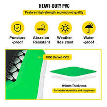 VEVOR Inflatable Water Trampoline 13ft Green & White