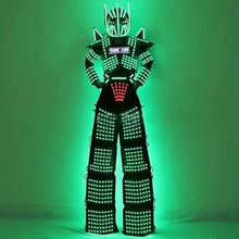 Gracecolorlife LED Light Stilts Walker Robot Suit Black (L)