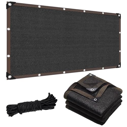 LJTGFHP 90% Garden Shade Cloth, 26 x 38 FT HDPE Mesh Tarp with Upgraded Grommets, UV-Resistant Outdoor Sun Shades for Greenhouse, Garden, Patio Plants, Pergola,Balcony