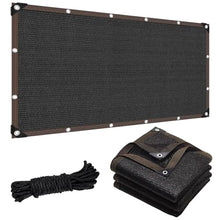 LJTGFHP 90% Garden Shade Cloth, 26 x 38 FT HDPE Mesh Tarp with Upgraded Grommets, UV-Resistant Outdoor Sun Shades for Greenhouse, Garden, Patio Plants, Pergola,Balcony