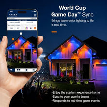 Haven Lighting X Series Genesis Roofline Kit - Permanent Outdoor House Lights - Smart App Control - HOA Friendly - Premium Plug and Play Under Roof Installation - Non-Track White, 180ft