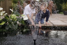 Blagdon Midipond High Performance Pond Pump to Run Fountains, Waterfalls & Filters, 5 Fountain Heads, Adjustable Extension Pipes, Fittings Included, Easy Clean, for Ponds up to 4620 litres, Black