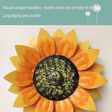 LFFH Sunflower Weathervane, Iron Garden Spinner Outdoor Decor Wind Catchers Bring A Snail Sculpture for Decorative Lawn