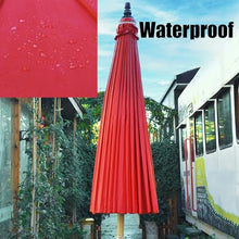 Outdoor Sunshade Umbrella, Patio Umbrella, Table Market Umbrella, With Base For Pool, Porch, Garden, Deck, Backyard(Orange)