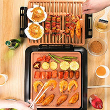 AFPSDLFJDLS Electric BBQ Grill Household Barbecue Machine Hotplate Smokeless Grilled Meat Pan