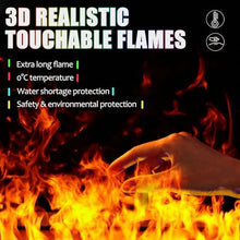 3D Water Vapor Fireplace,with 7 / Multiple Adjustable Flame Colors and 5 Brightness Levels, Brushed Stainless Steel,Touch Control,for Office,Home,Hotel,Restaurant 7colorsRemotecontrol-700mm