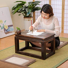 Coffee Table Side ffee Table Table Bed Coffee Table Chinese Simple Bay Window Table Balcony Small Coffee Table (Color : Brown Size : 60 34 34CM) (Brown 60 * 34 * 34CM)