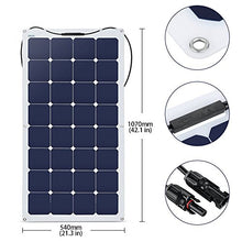 ACOPOWER 8x110Watts Flexible Solar RV Kit w/60A Waterproof Charge Controller, Solar Cable Wire,Tray Cable and Y Branch Connectors,Cable Entry Housing for Marine, RV, Boat, Caravan (8x110W 60A Kit)