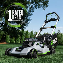 EGO Power+ Electric Lawn Mower, Self-Propelled Cordless with Touch Drive, Includes 56V 7.5Ah Battery and Rapid Charger – LM2125SP