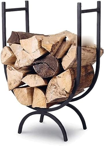 WXPWAMZ Outdoor Fireplace Firewood Rack Firewood Holder Firewood Racks Wood Holders Firewood Outdoor Firewood Holder Wrought Iron Log Store For Fireplace Tools Wood Log Store