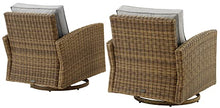 Crosley Furniture Bradenton 2-Piece Swivel Rocker Chair Set