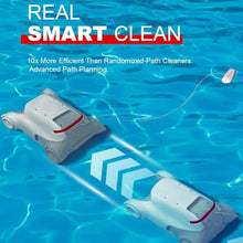 GHRERTX Automatic Pool Vacuum Cleaner,Cordless Remote Control Pool Robot Underwater Vacuum Cleaners,Swimming Pool Suction Machine,Lasts 4H and 150㎡,15° Climbing Slope,for Pools