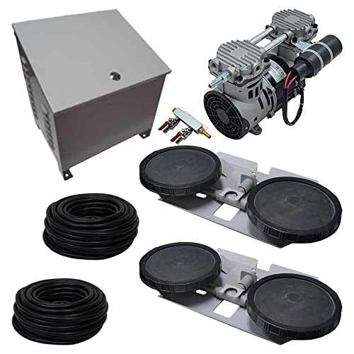 Pro Aeration System with Cabinet - 1/2 HP Pond Aerator Pump