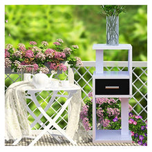 YYBOES Plant Pedestal Stand Plant Holder Wooden Plant Display Stand Modern Decoration Plant Display Shelf Flower Pot Shelf is an Indoor Living Room Decoration Pedestal Stands for Display