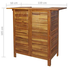 QZZCED Outdoor end Tables,Square Table,Picnic Table,Wood Patio Table,Bistro Table,Card Table,Balcony Table,for Outdoor Backyard Bistro Lawn Balcony Pool,Easy to Assemble