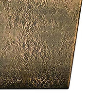 The HC Companies Avino 16 Inch Square Plastic Accent Outdoor Flower Planter Pot for Garden, Patio, Porch, Deck, or Balcony, Celtic Bronze (12 Pack)