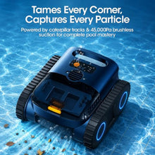 Nepturox Cordless Robotic Pool Vacuum for Inground Pools, Auto Path Mapping