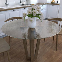 Royalty 54" Inch Round Tempered Glass Table Top – Clear Table Top Glass – Useful for Replacement, Tabletop Protector, Patio, Dining, Coffee, Desks - 1/4" Aqualite Polished Edge