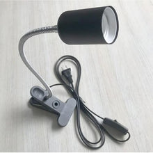 E27 Plant Growth Lamp Base For Tortoise Heating Lighting Variable Direction Lamp Holder With Clip 50pcs