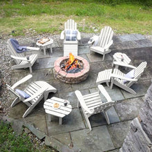 Highwood AD-KITCLAS7-WHE The Adirondack Collection 12 pc Westport Outdoor Fireside Set, White
