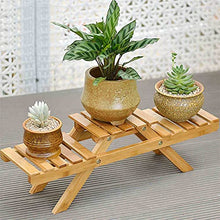 MIIKHI Plant stand2 Pack 3 Tier Plant Stand for Garden, Kitchen, Office, Desk, Potted Flower Display, Planter Storage Shelf