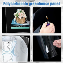 1.8mm Polycarbonate Panel Roofing Sheets,Clear Acrylic Plastic Sheet,Roof Cladding,Greenhouse Shed Canopy,UV Protection Rainproof Outdoor Awning Covers,Glass Replacement,Easy Cut,0.5-1.56m,1-25m(1x25m