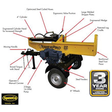 PowerPro 22-Ton Log Splitter