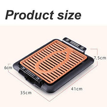 AFPSDLFJDLS Electric BBQ Grill Household Barbecue Machine Hotplate Smokeless Grilled Meat Pan