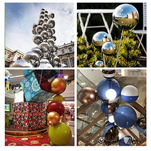VRFTGHYJU Mirror Finish Gazing Ball - Floating Reflective Garden Ornament, Decorative Sphere for Garden, Home & Outdoor Water Feature Decorations(200mm)
