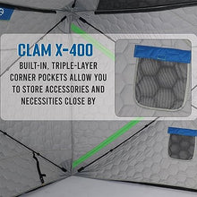 CLAM Portable 4 Person Ice Team Fishing Shelter Tent Premium Ice Team